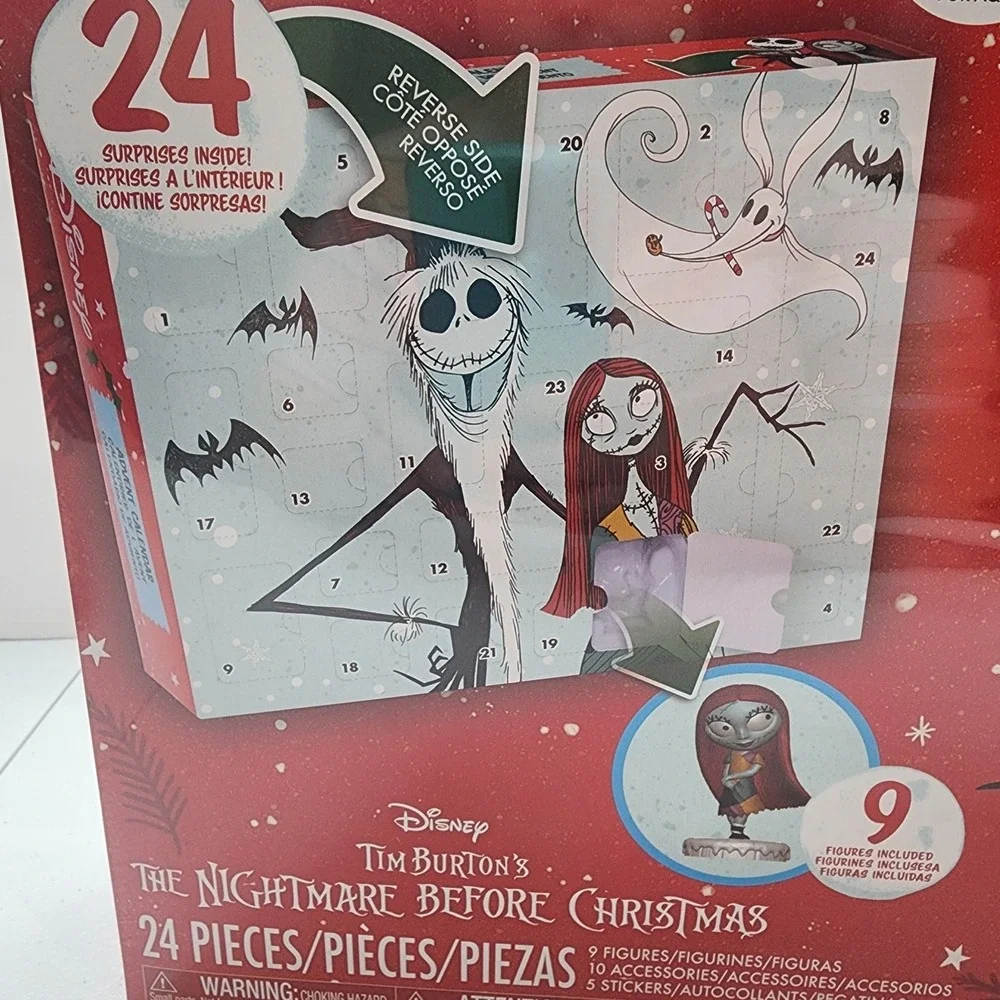 Tim Burton's The Nightmare Before Christmas Advent Calendar, 24 Surprises